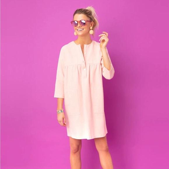 Peach Fallon Dress - Picture 5 of 7